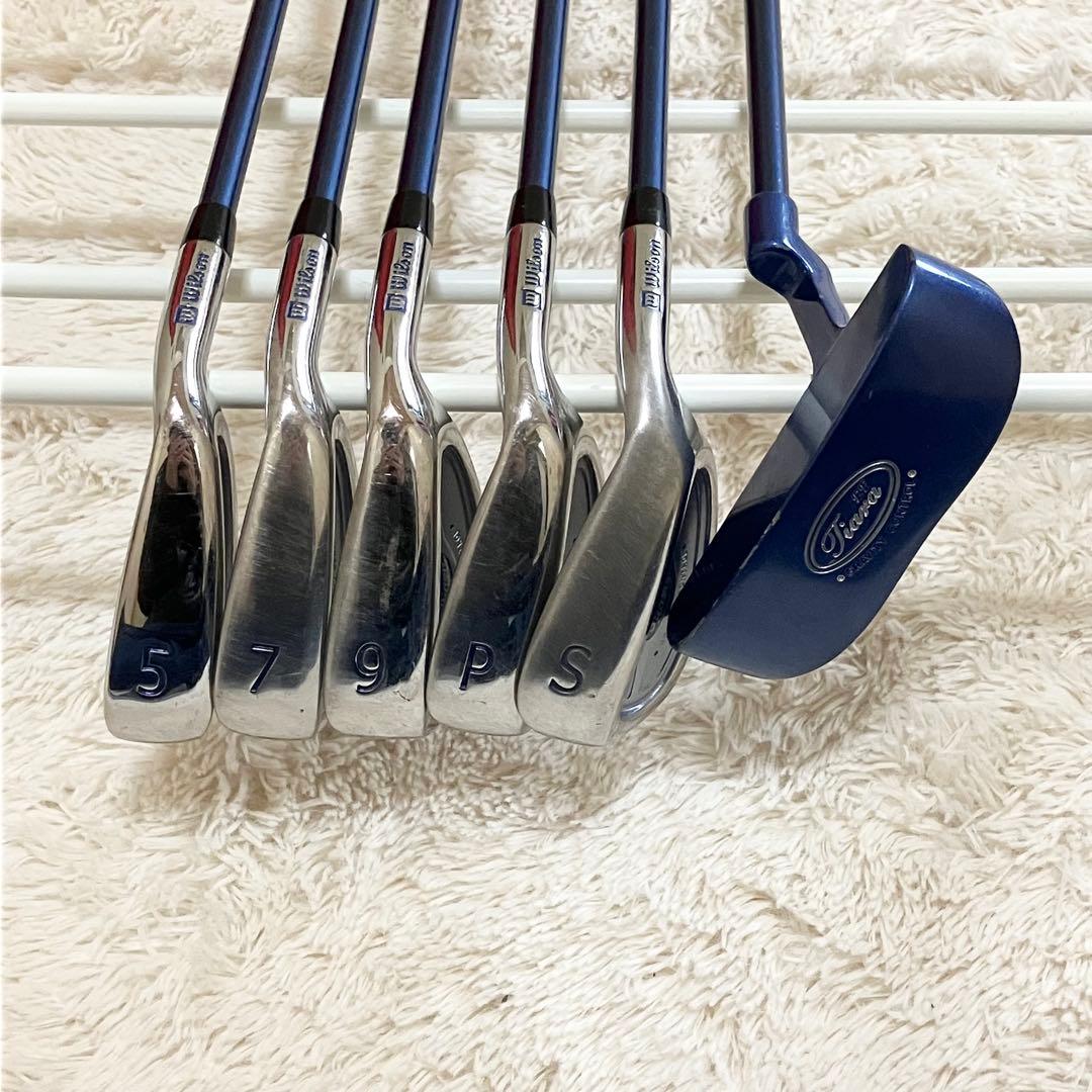 ウィルソン ティアラ Tiara レディースゴルフセット 9本 初心者 入門 L