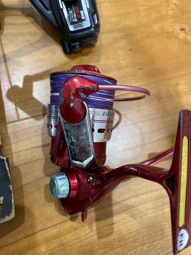 ダイワ　シマノ　NFT 海　船竿　大物　磯竿　5本　リール　ロッドケースセット