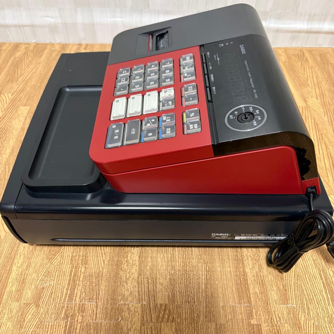 CASIO カシオ レジスター 軽減税率対応 SE-S30 8部門 簡単レジ