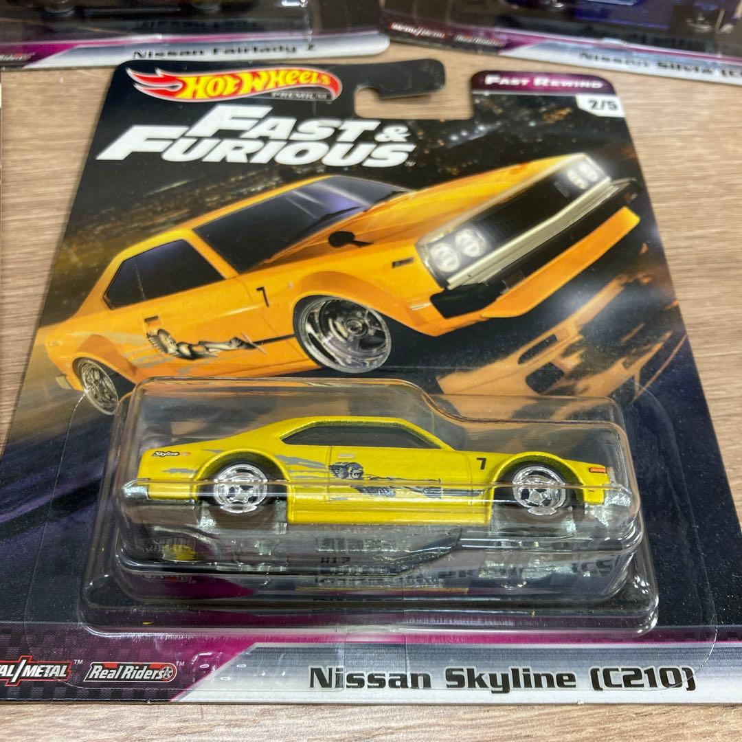 ホットウィール　プレミアム　ワイルドスピード　バンドル　5台セット