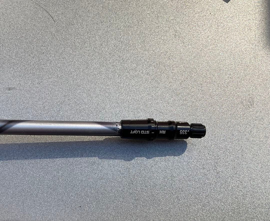 中古　ドライバー用シャフト　SPEEDER 569 Ⅵ SR　テーラースリーブ付