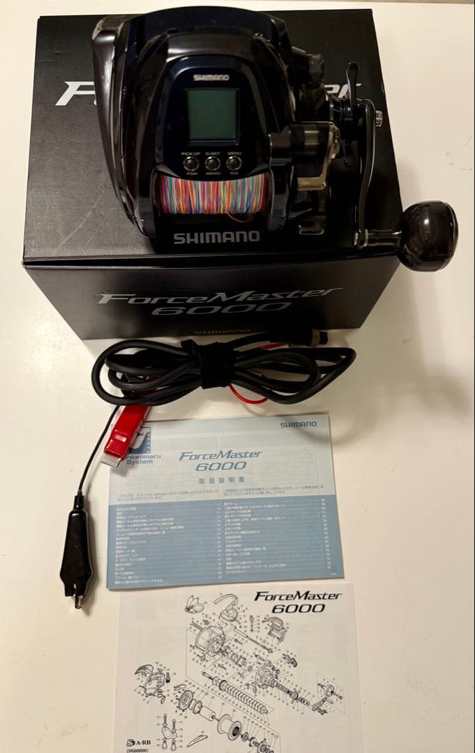 シマノ電動リール　20フォースマスター6000
