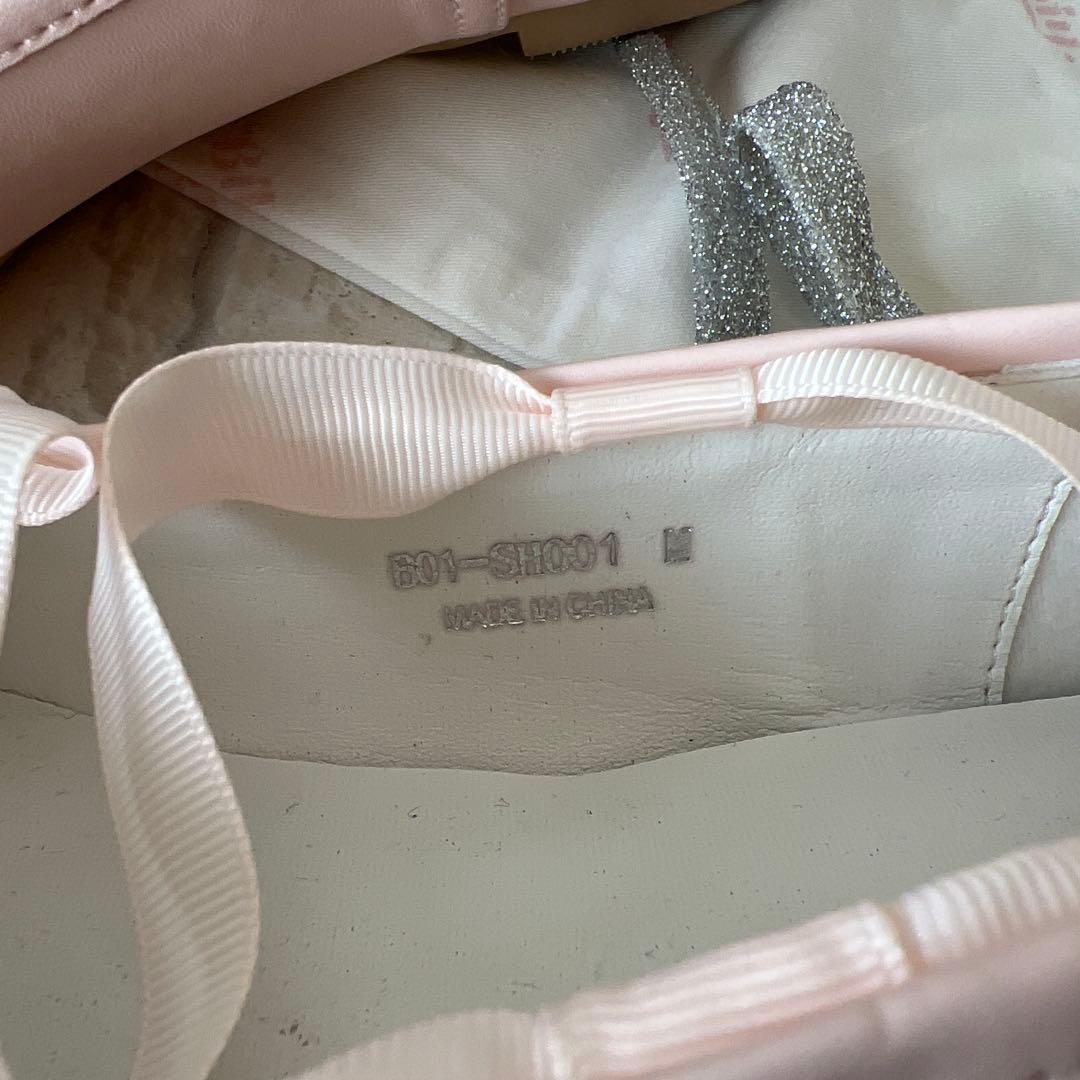Bibiy B.ballet shoesレースアップバレエシューズ