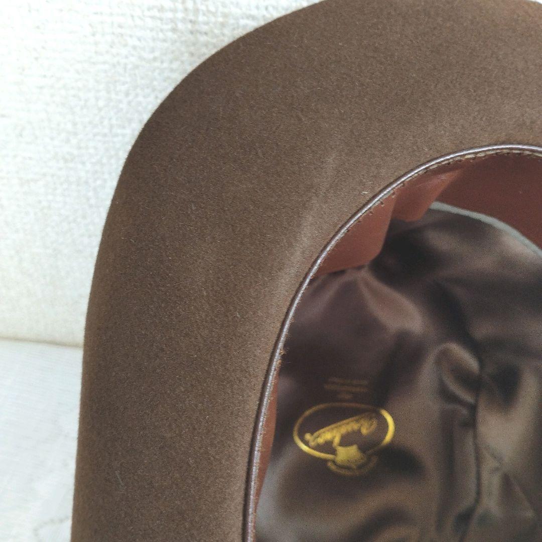 イタリー製ボルサリーノハット美品 57 送料込み