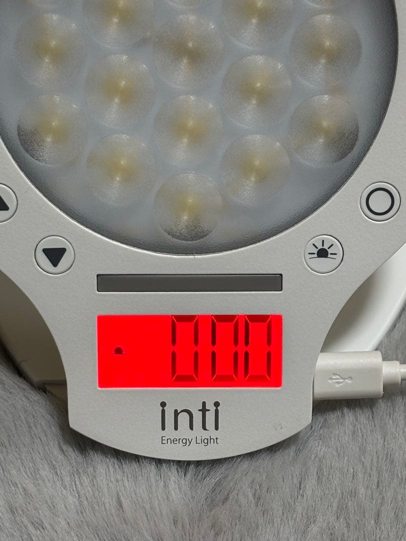 inti4s 光で起きる目覚まし時計 inti Energy Light