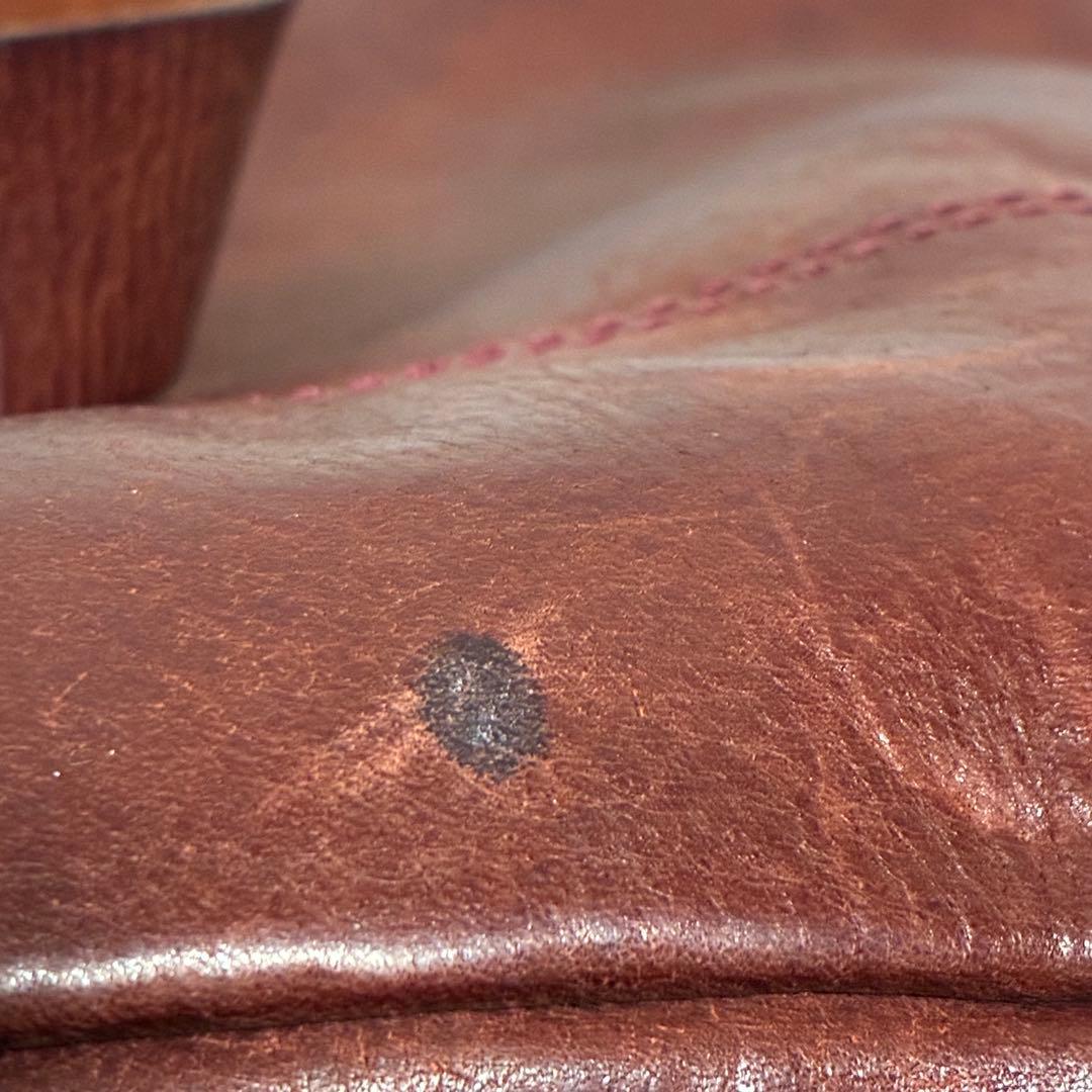 RYU トートバッグ ショルダーバッグ ブラウン 赤茶色 オールレザー 2way