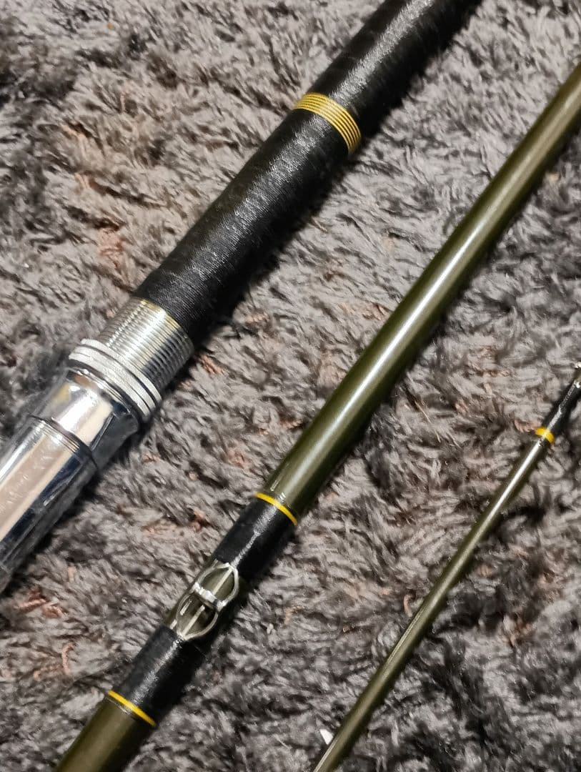 最終価格オリムピックスーパー石鯛3本継ぎ石鯛竿4.25m