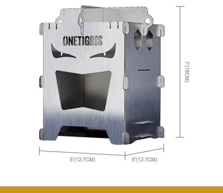 ミニ焚き火台 ソロストーブ スマートグリル ウッドストーブ 組立簡単 アウトドア