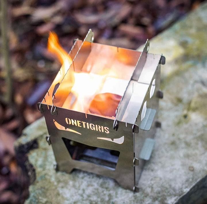 ミニ焚き火台 ソロストーブ スマートグリル ウッドストーブ 組立簡単 アウトドア