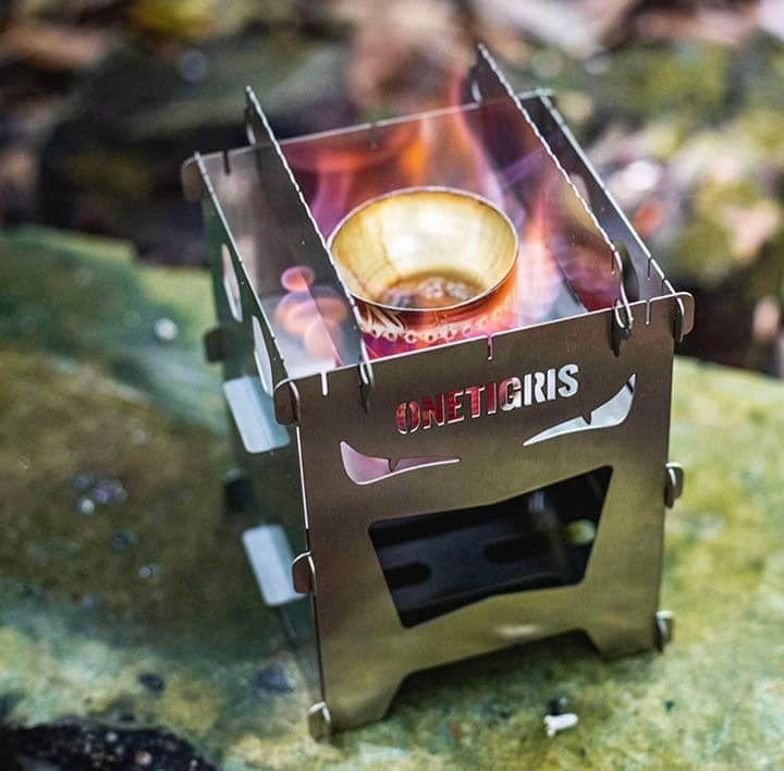 ミニ焚き火台 ソロストーブ スマートグリル ウッドストーブ 組立簡単 アウトドア