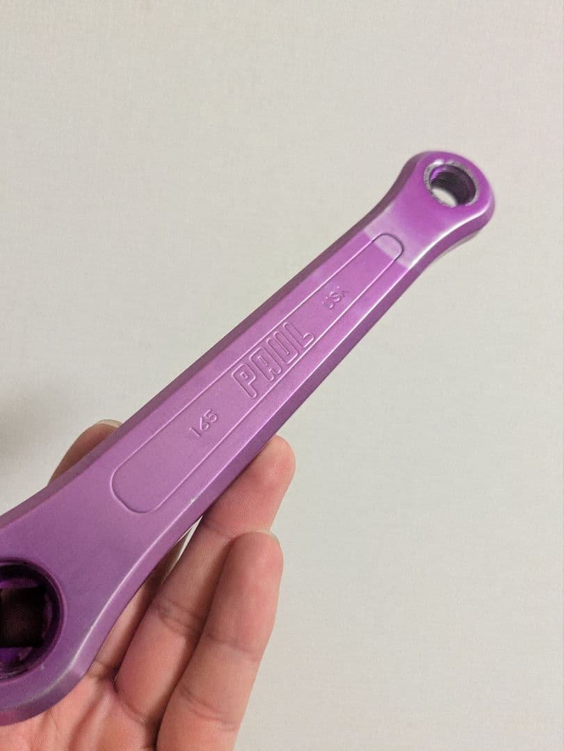 PAUL ロイヤルフラッシュクランク　165mm 48T