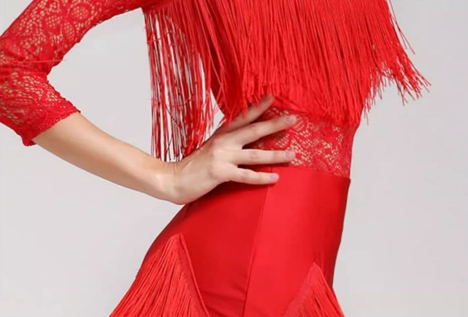 社交ダンス衣装　ラテンワンピース ワンピースドレス　オーダーメイド