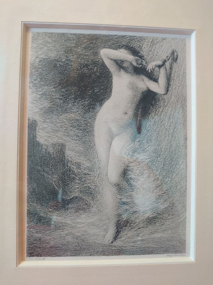 「売約済」アンリ.ファンタン.ラトゥール「ニンフ」 ヘリオグラフィー