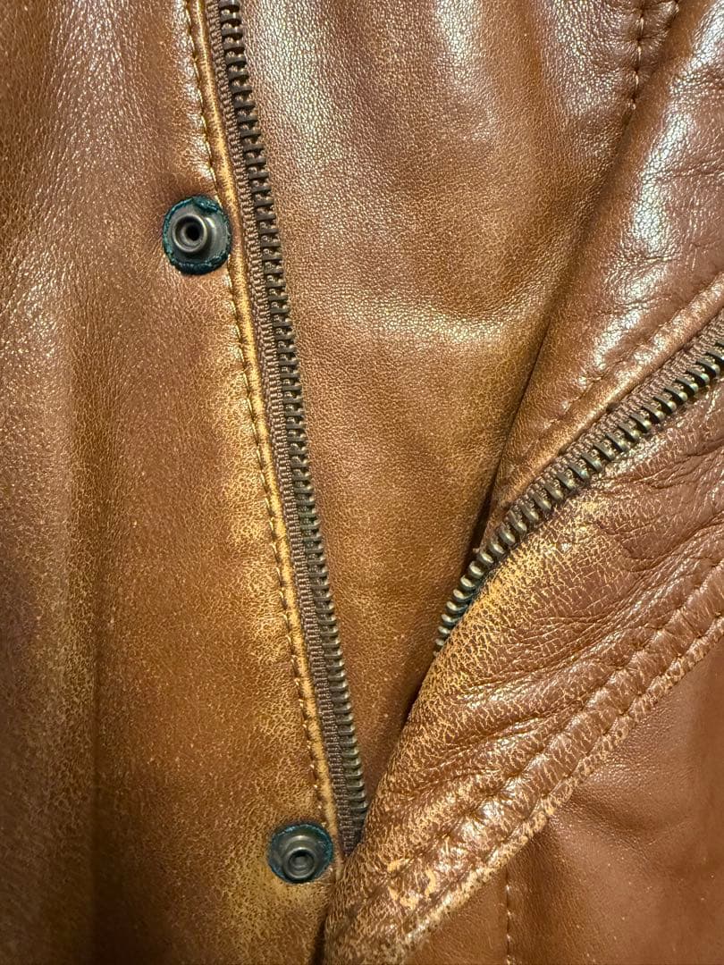 本革ヴィンテージ ライダースジャケット