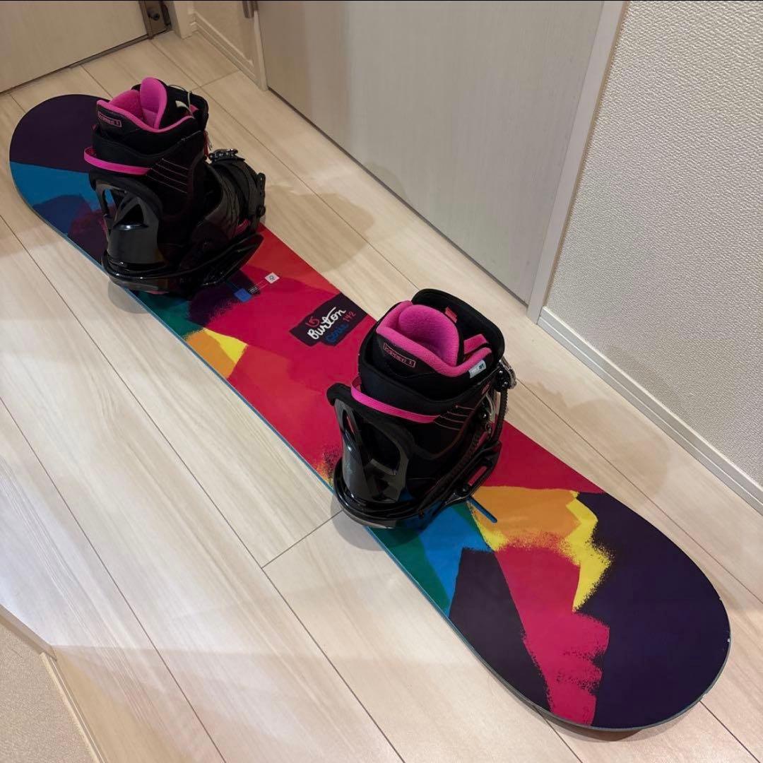 【期間限定お値引】バートン GENIE 142cm スノーボード4点セット