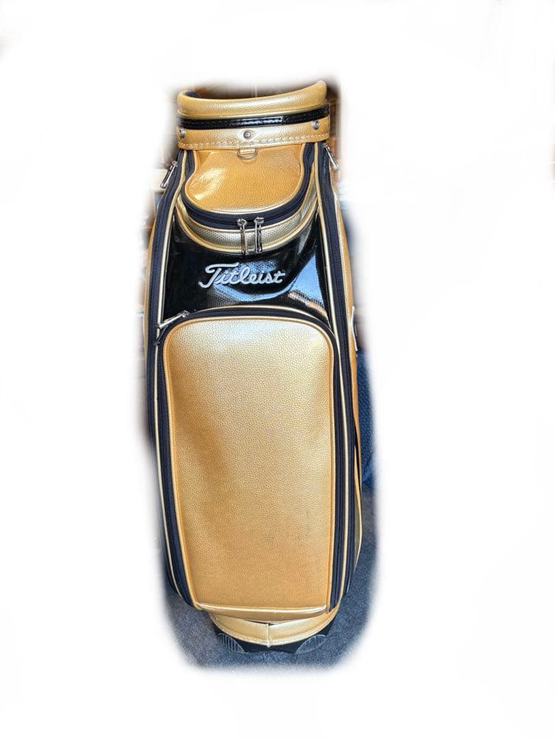 タイトリスト メダリオン ３点式 本格ツアーキャディバッグ ゴルフ バッグ 美品