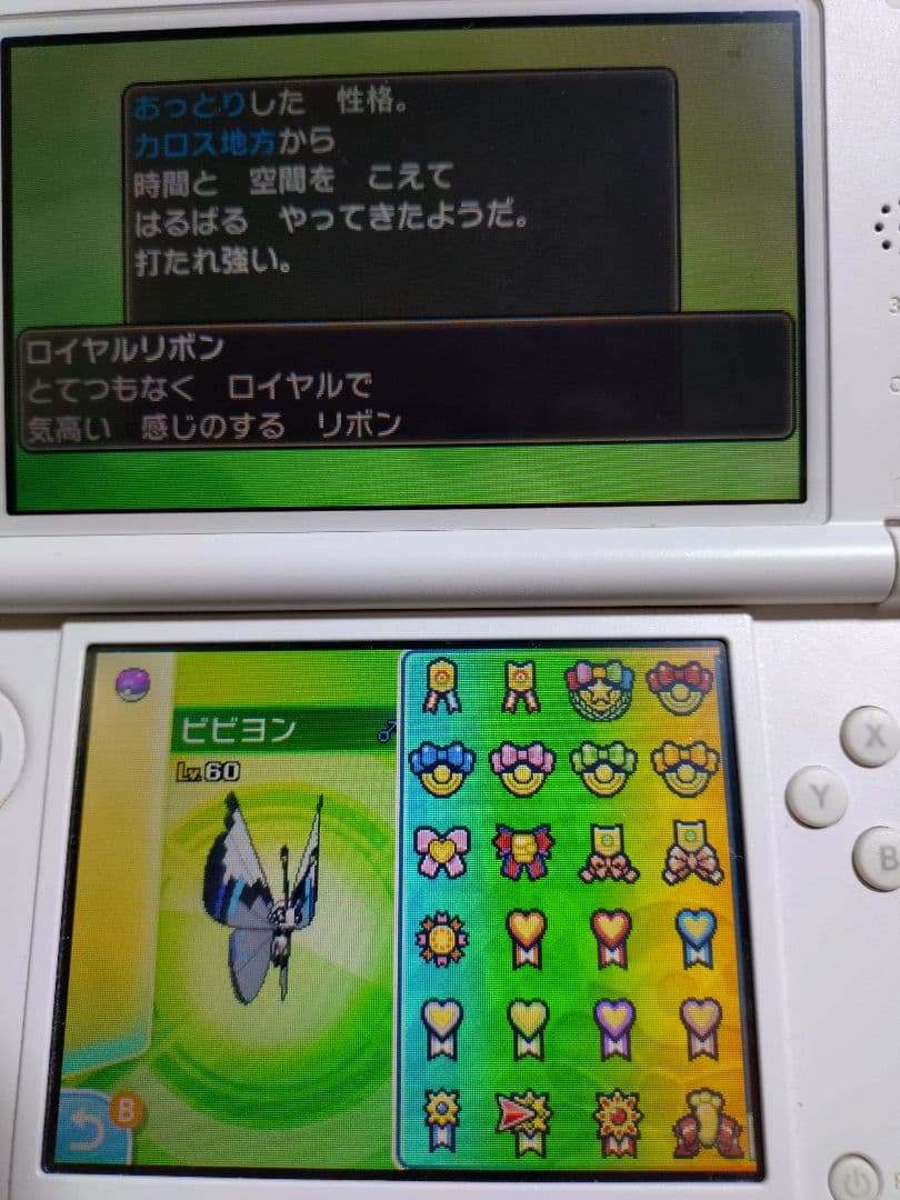 色違いビビヨン全模様リボンコンプ入りポケモンムーンソフト　気になる方は質問を