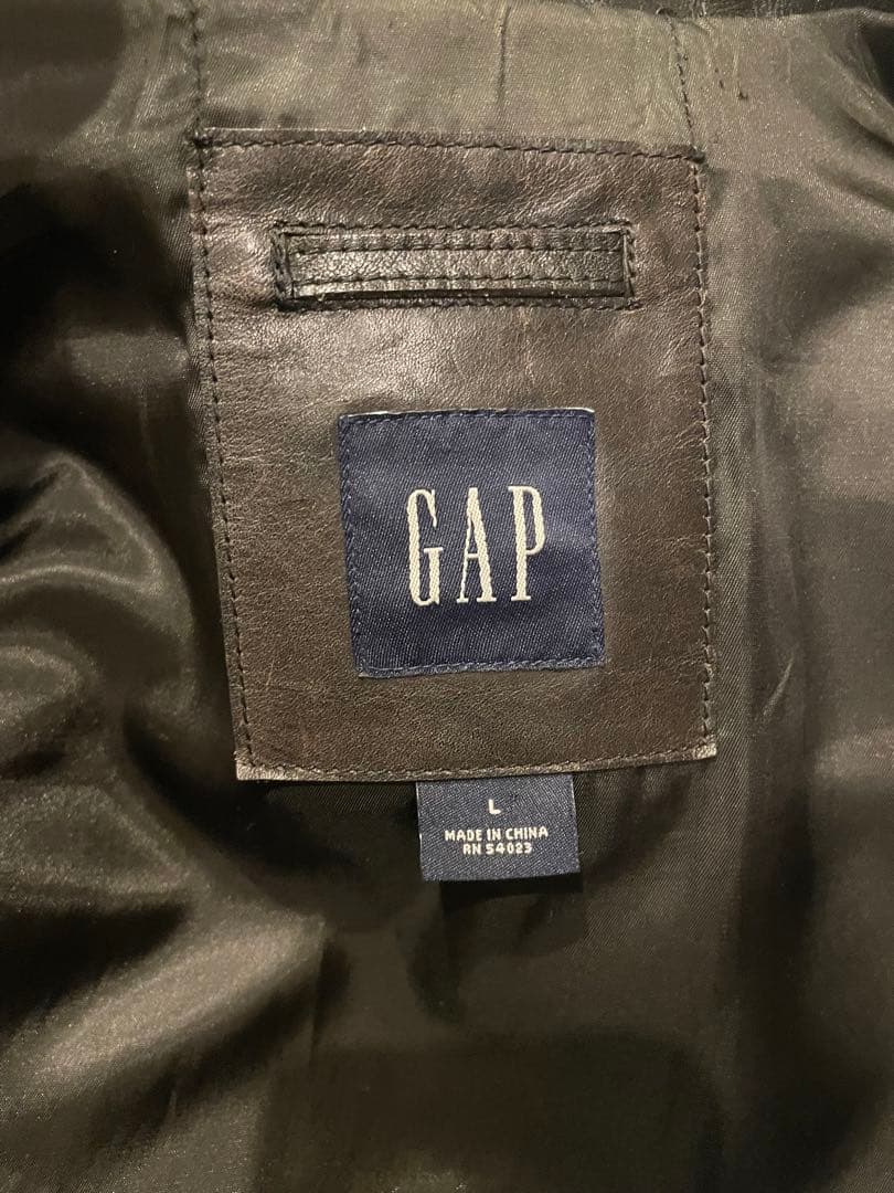 OLD GAP レザージャケット　Lsize