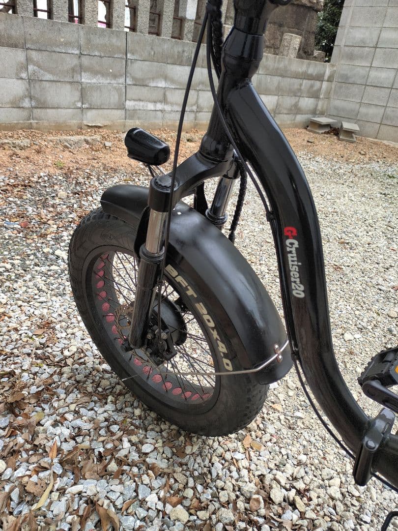 電動ファットバイク　２０インチ　黒 　G−Cruiser20　SUN SUN