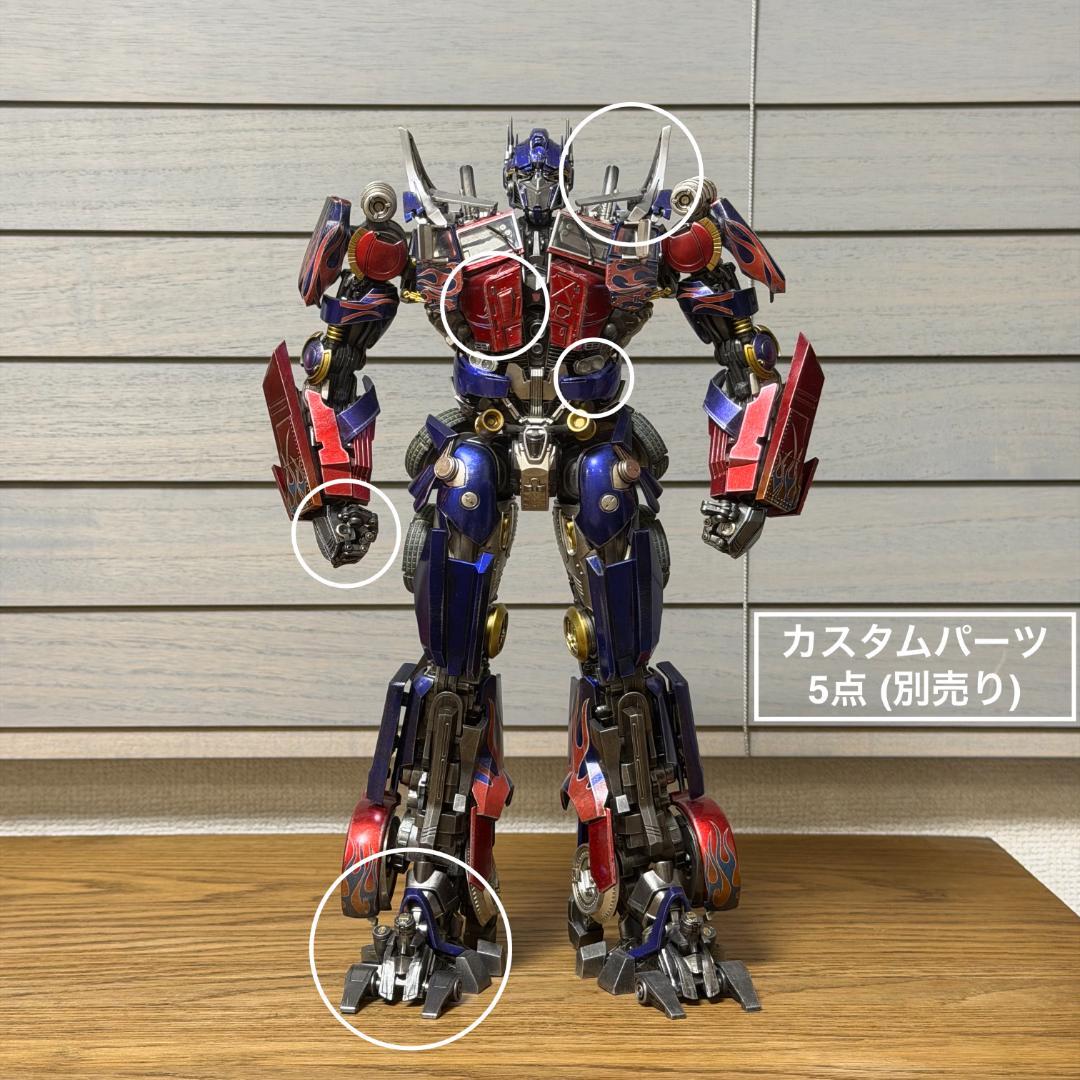 threezero DLX オプティマスプライム QUANヘッド