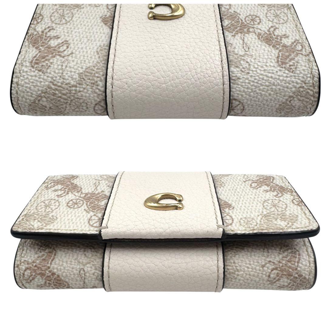 ✨極美品✨COACH エッセンシャル ホース 6連 キーケース アンド リング