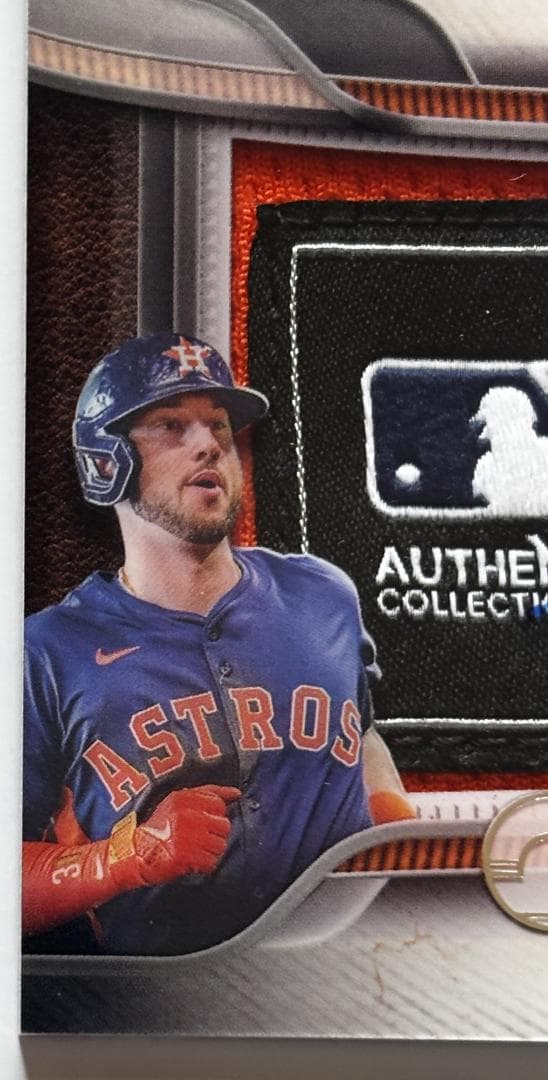 記念グッズ Kyle Tucker MLB Full Logo Patch Auto 1/1