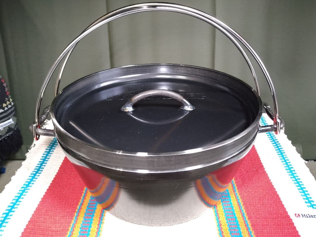 未使用の限定セット！ユニフレーム　ダッチオーブン　10インチスーパーディープ！