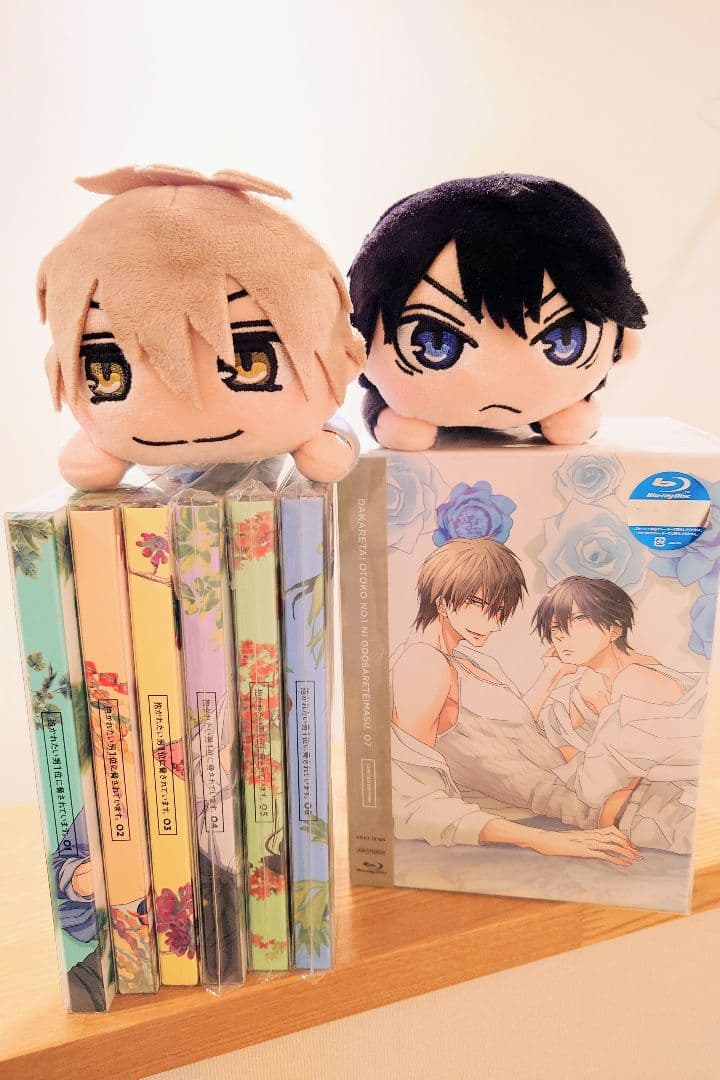 【未開封含む】だかいち Blu-Ray 全巻収納BOX & 寝そべりぬいぐるみ