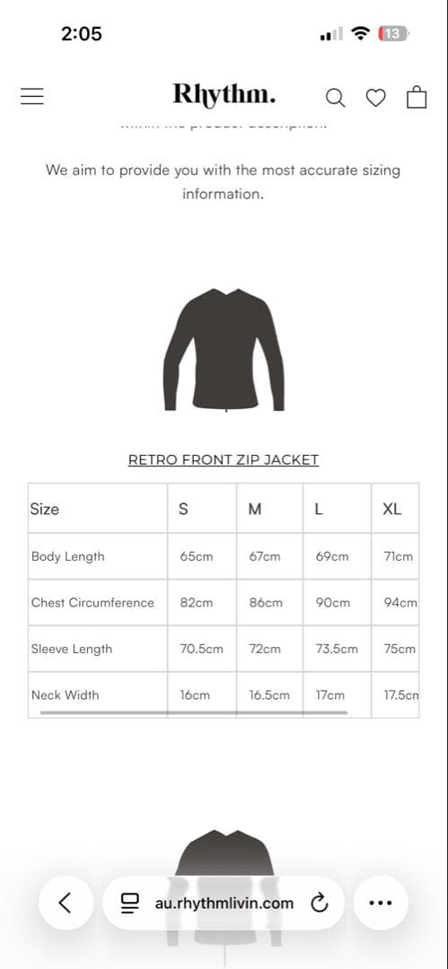 未使用タグ付き　オーストラリア　rhythm ウエットスーツ　ベスト