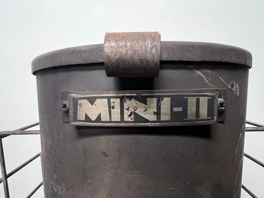 【希少】MINI-II 二次燃焼ストーブ ミニ薪ストーブ アウトドア 鉄製