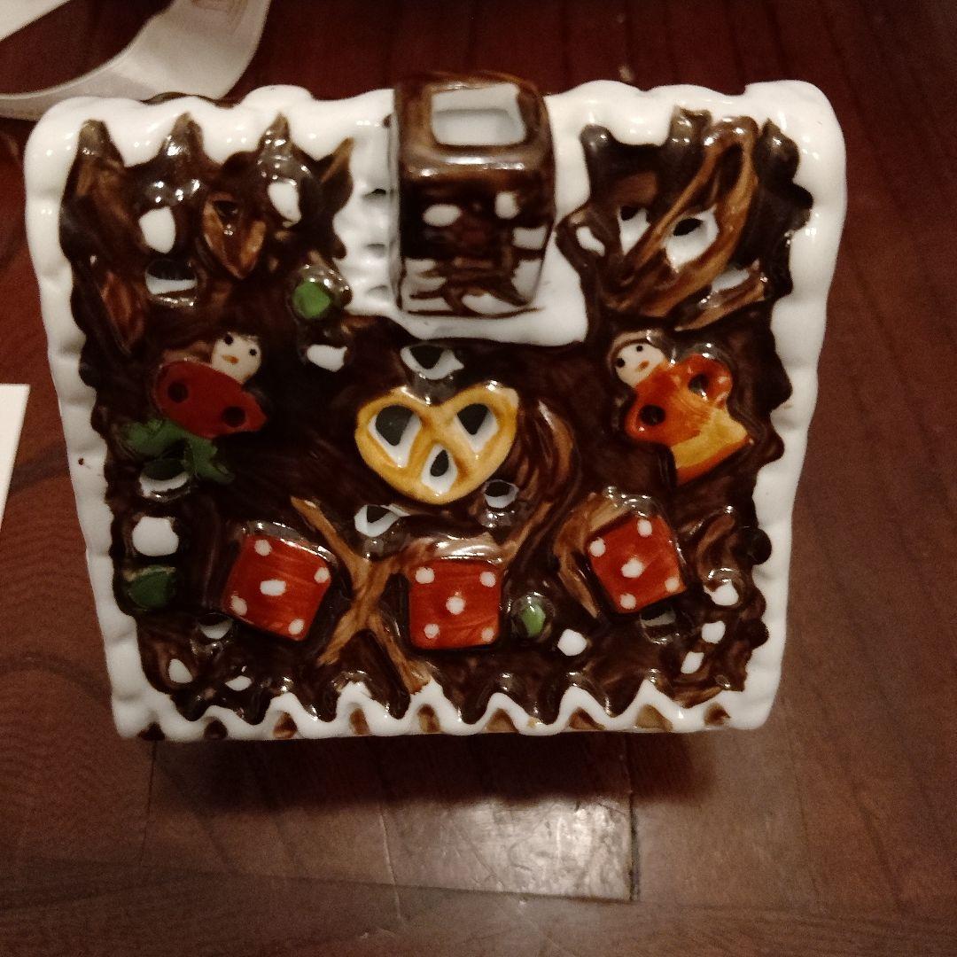 未使用　ビレロイ&ボッホ　キャンドルホルダー お菓子の家　箱入