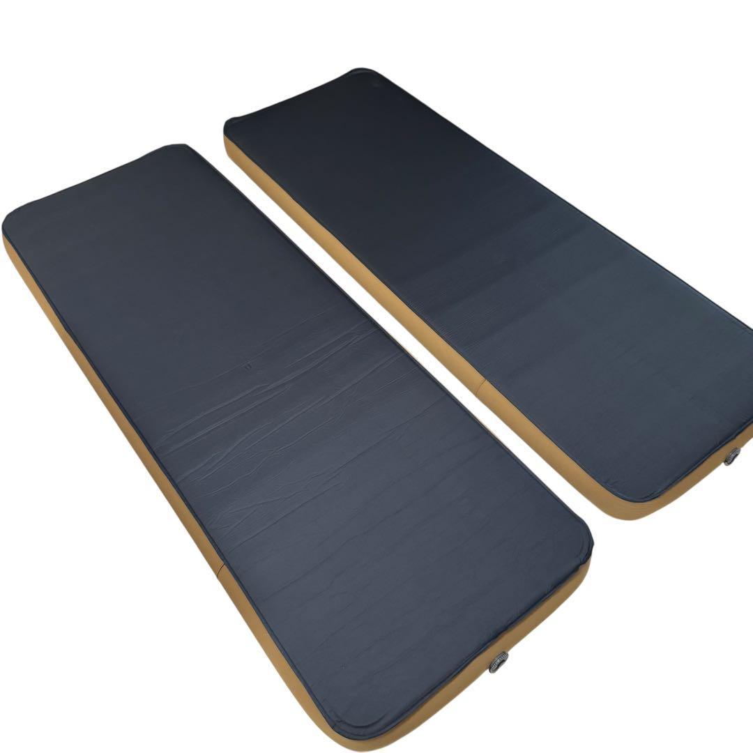 美品 WAQ リラクシングキャンプマット 10cm タン 2個セット