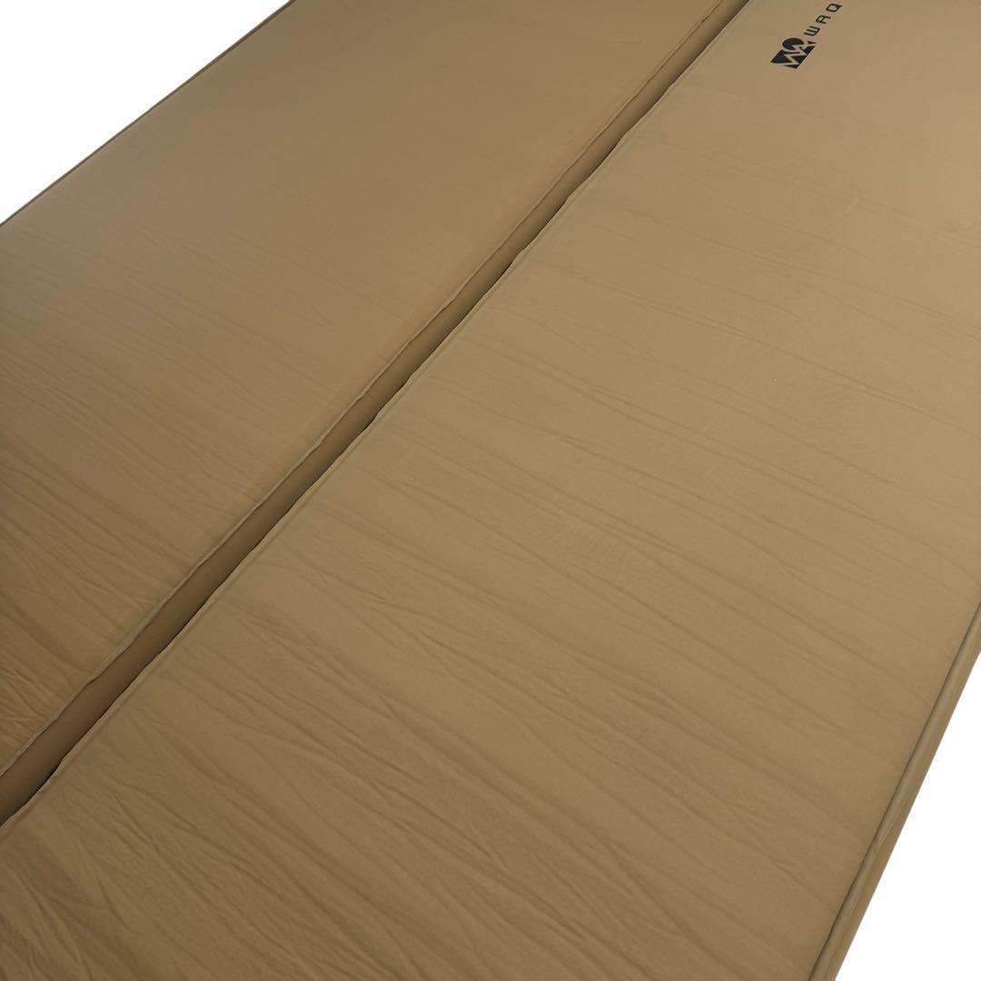 美品 WAQ リラクシングキャンプマット 10cm タン 2個セット