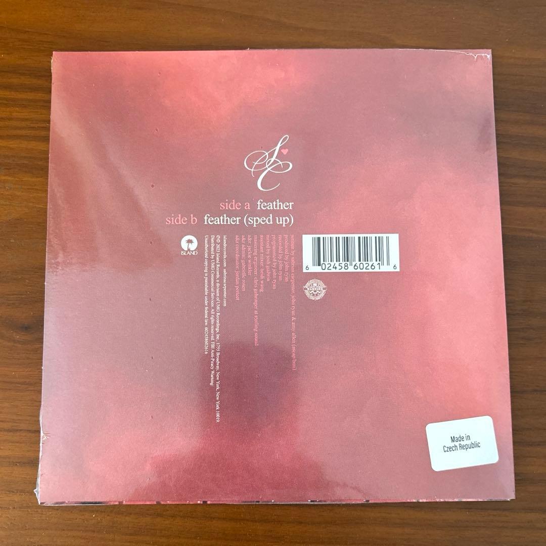 Sabrina Carpenter / Feather シングルLP