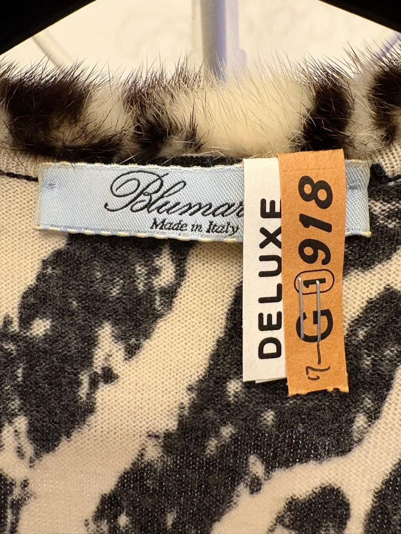 ❤︎ブルマリン　ミンクファー付き　カーディガン❤︎