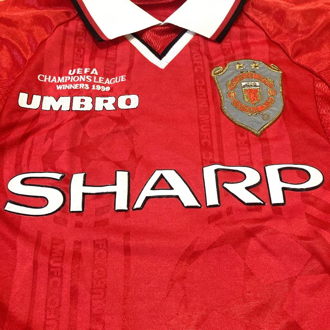 【激レア】90s UMBRO アンブロ マンチェスターユナイテッド優勝記念シャツ