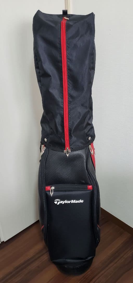 ～美品～　テーラーメイド　キャディバッグ　ゴルフ　TaylorMade 　赤黒