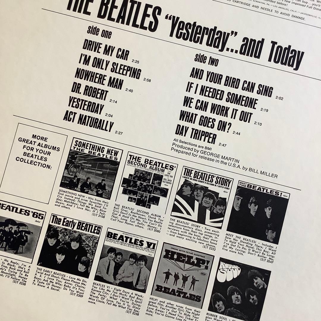 極美品! レア! 東芝EMI アップル丸帯1973年 ビートルズ イエスタデイ