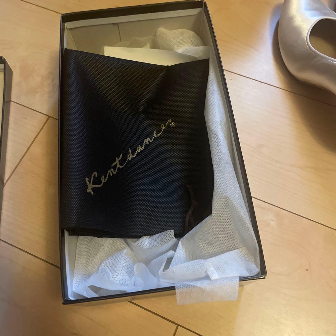 Kent ケント 社交ダンス シューズ24.5cm 5センチヒール スリム幅