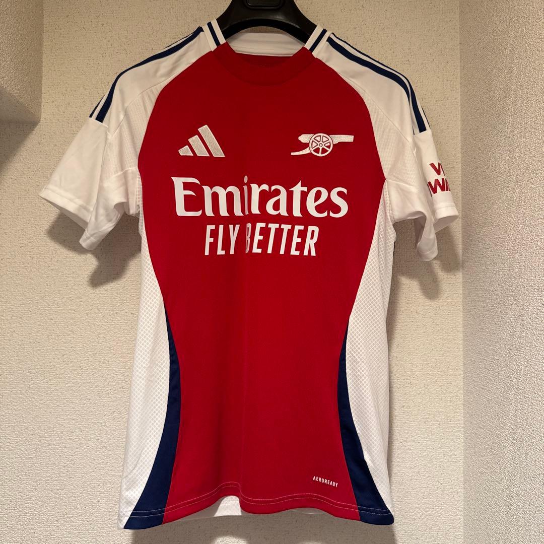 【美品】アーセナル 24-25 ホーム　ユニフォーム　Mサイズ