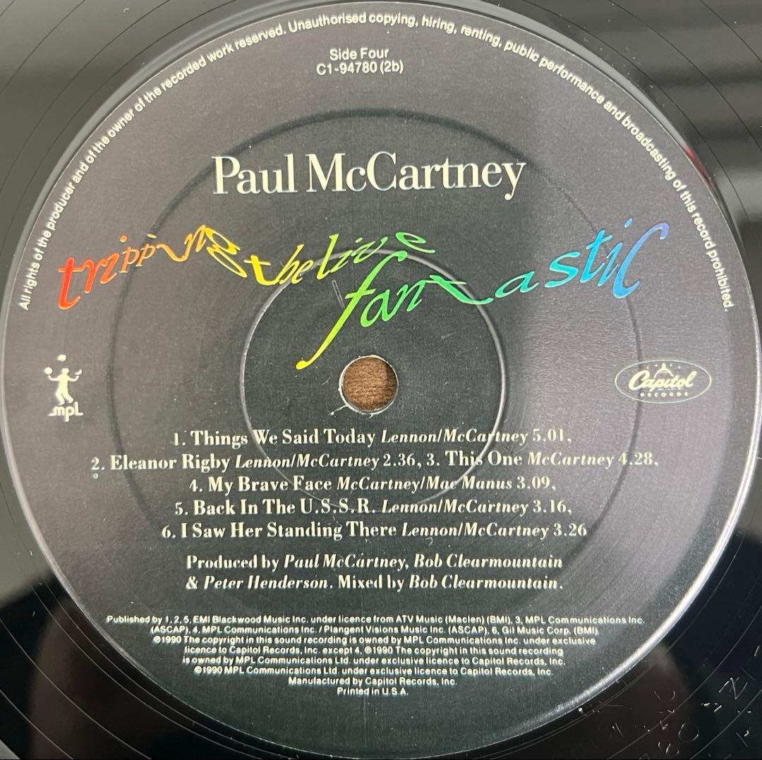 洋楽 Paul McCartney / Tripping Live Fantastic