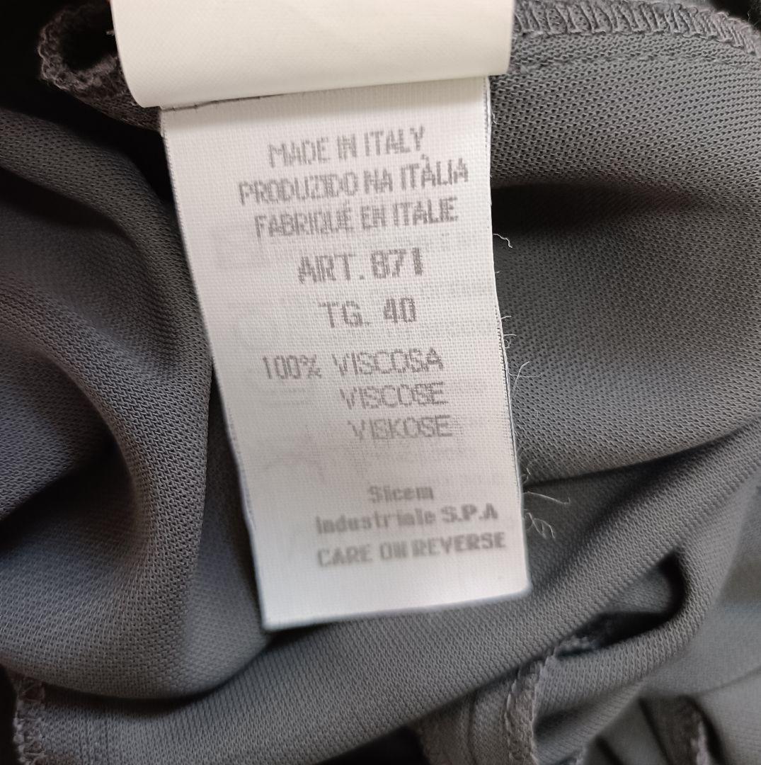 イタリア製 アルマーニコレツォーニ カシュクールスリットワンピース size40