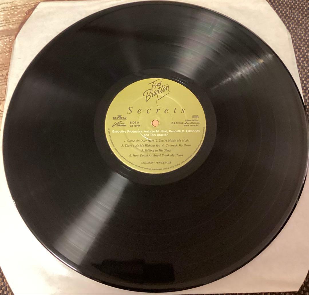 (USED)Toni Braxton Secrets 1996年オリジナル LP