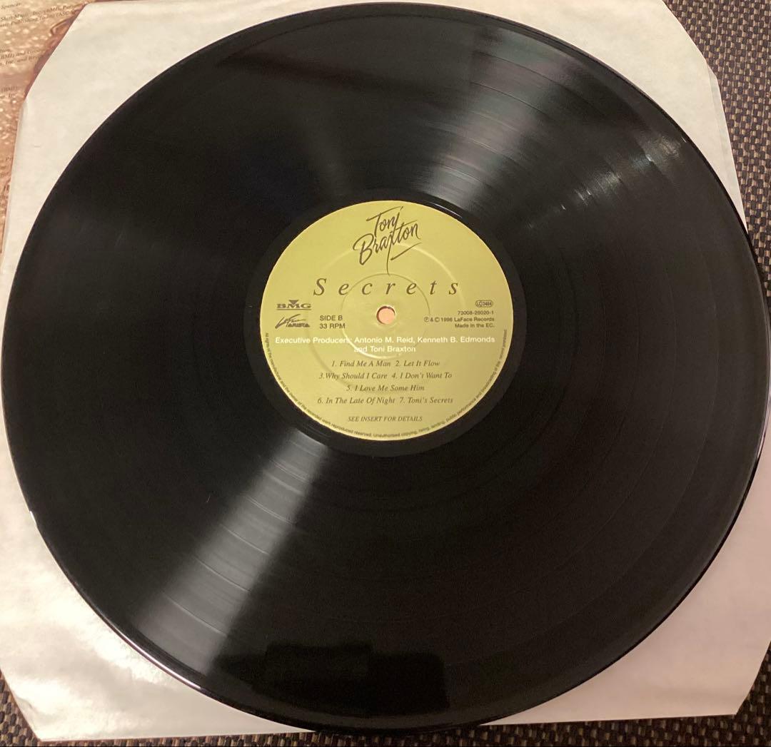(USED)Toni Braxton Secrets 1996年オリジナル LP