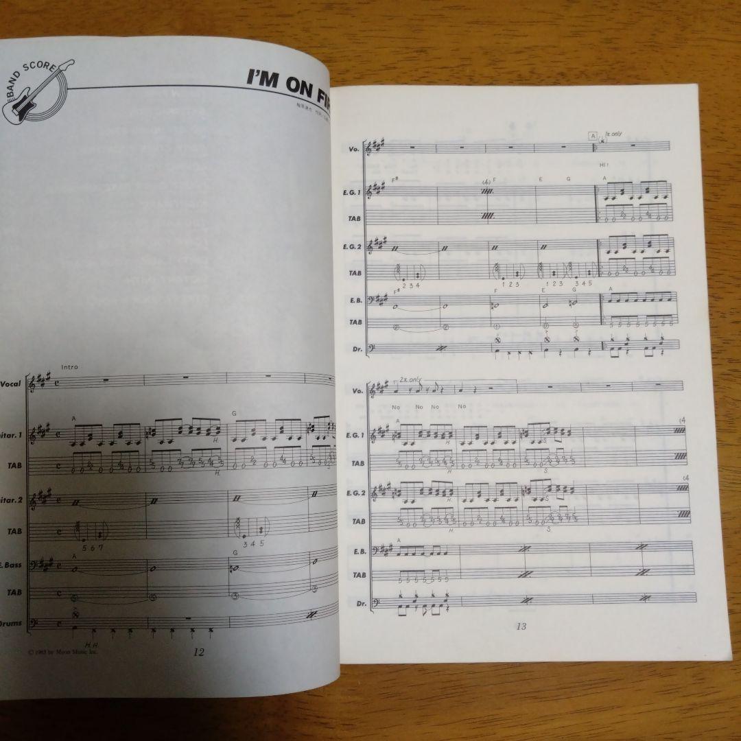 44MAGNUM THE LIVE + GREAT HIT バンドスコア