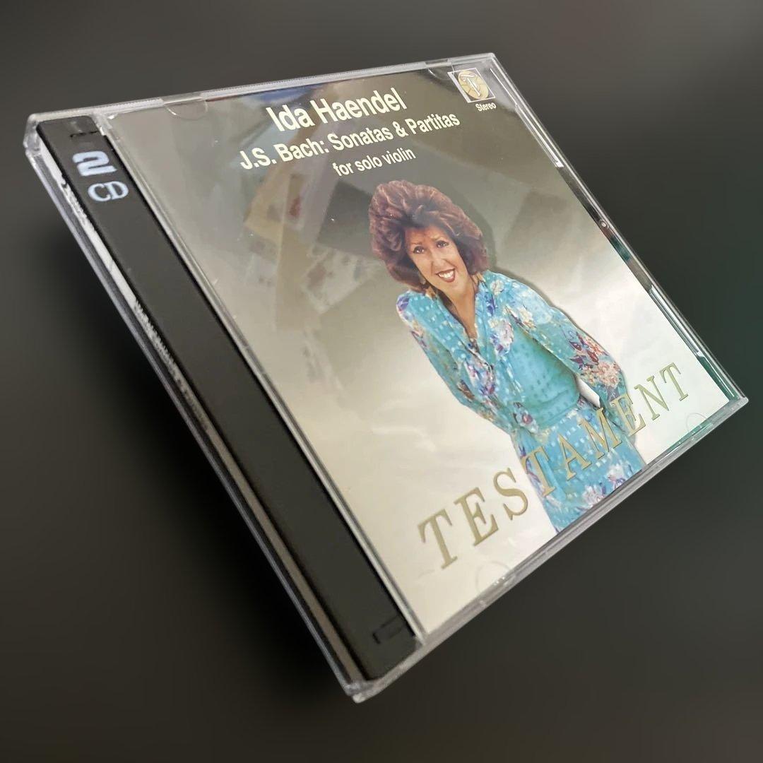 イダ・ヘンデル／バッハ：無伴奏ヴァイオリン・ソナタ&パルティータ　２CD