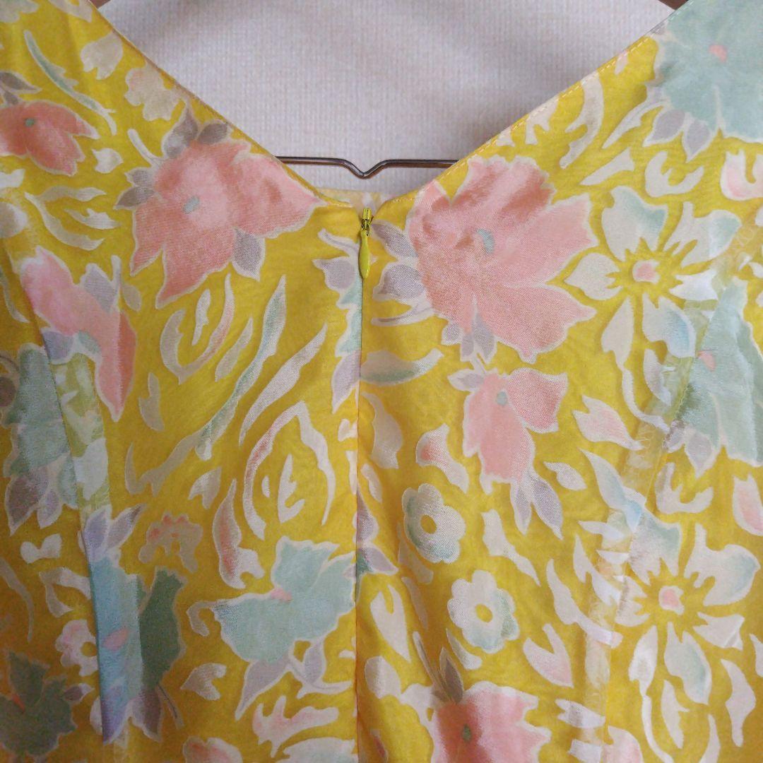 社交ダンスロングドレス　日本製