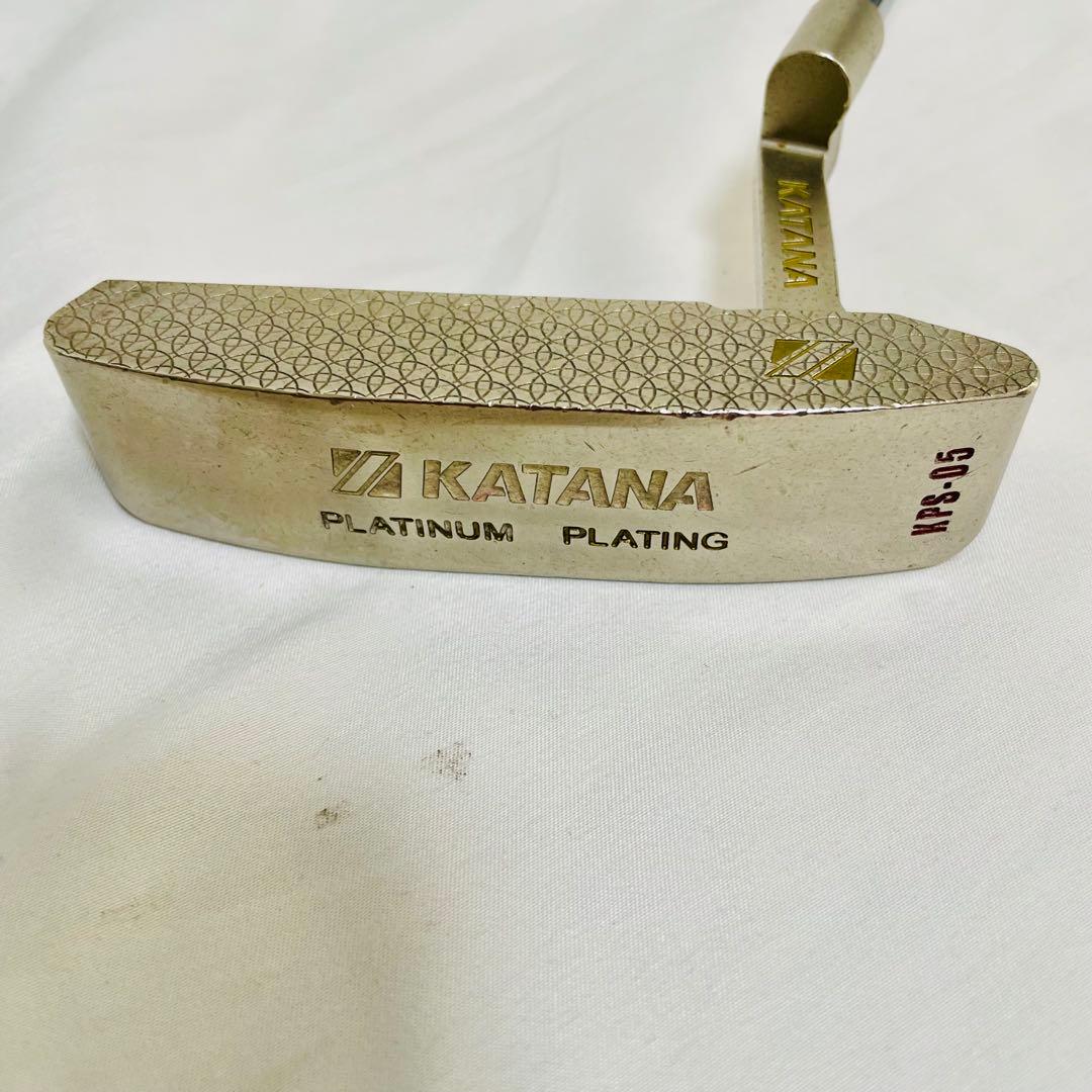 KATANA KPS-05 パター プラチナメッキ ミーリング加工