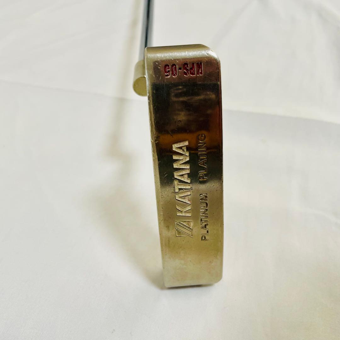 KATANA KPS-05 パター プラチナメッキ ミーリング加工