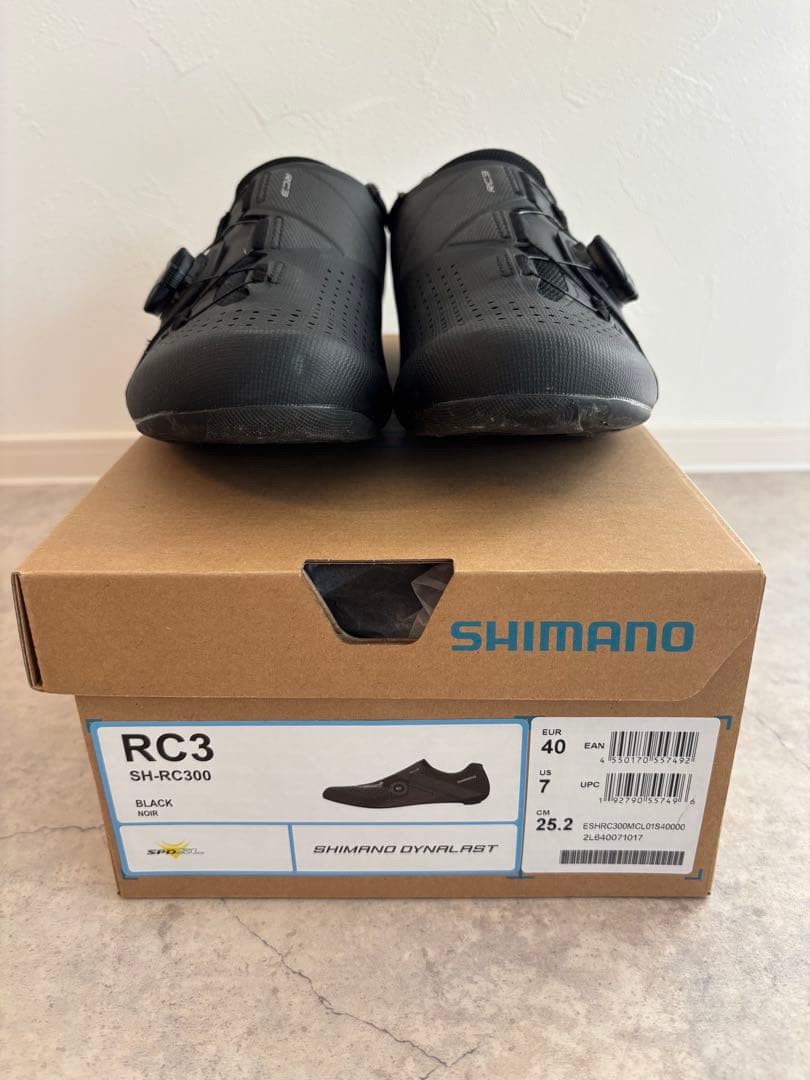 【yukia3589さん専用】SHIMANO RC3 シューズ ブラック 40